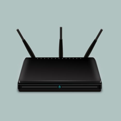 Black WiFi box